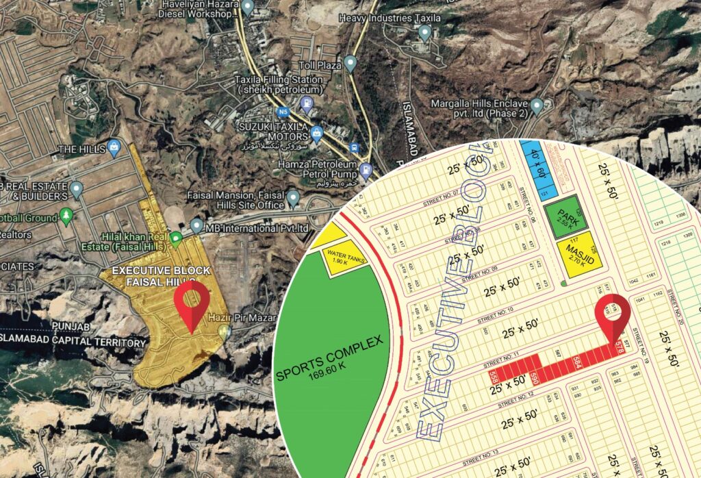 Tanveer Homes Location